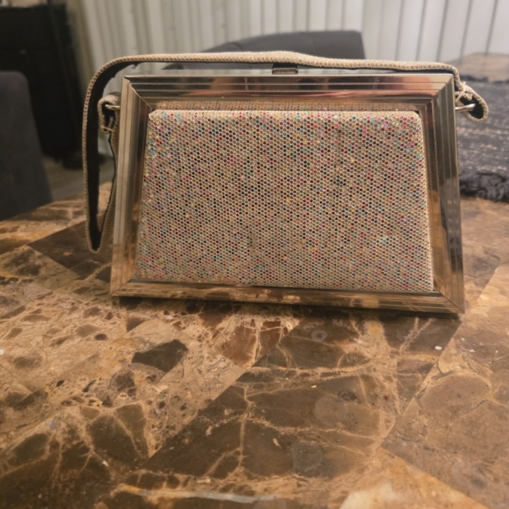 Elegant Multicolor Clutch Bag